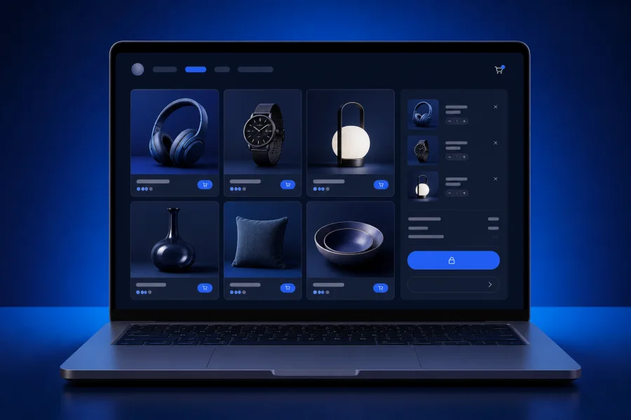 Voorbeeld van Webshops
