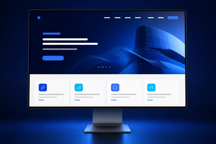 Voorbeeld van Websites