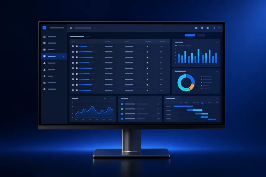 Voorbeeld van Windows-software